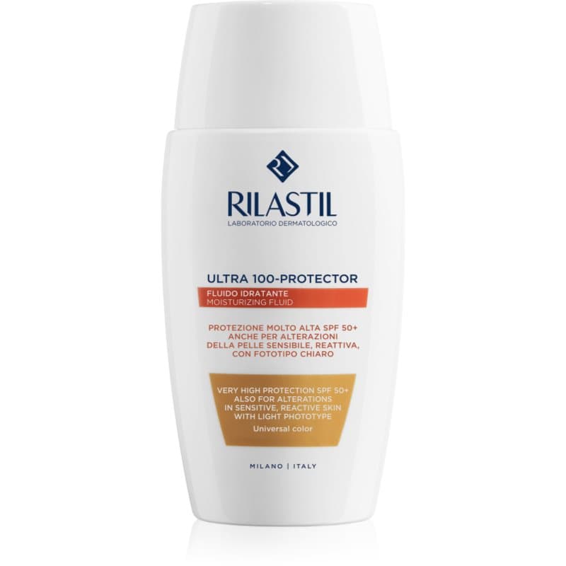 Ultra 100-Protector ochronny fluid tonujący do twarzy SPF 50+