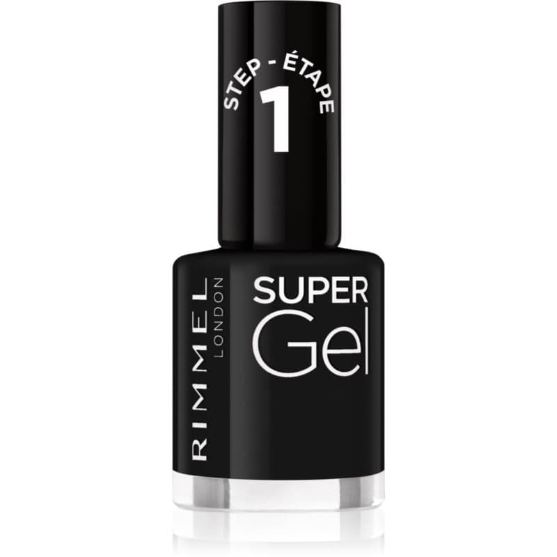 Super Gel hybrydowy lakier do paznokci bez użycia lampy UV/LED odcień 070 Black Obsession