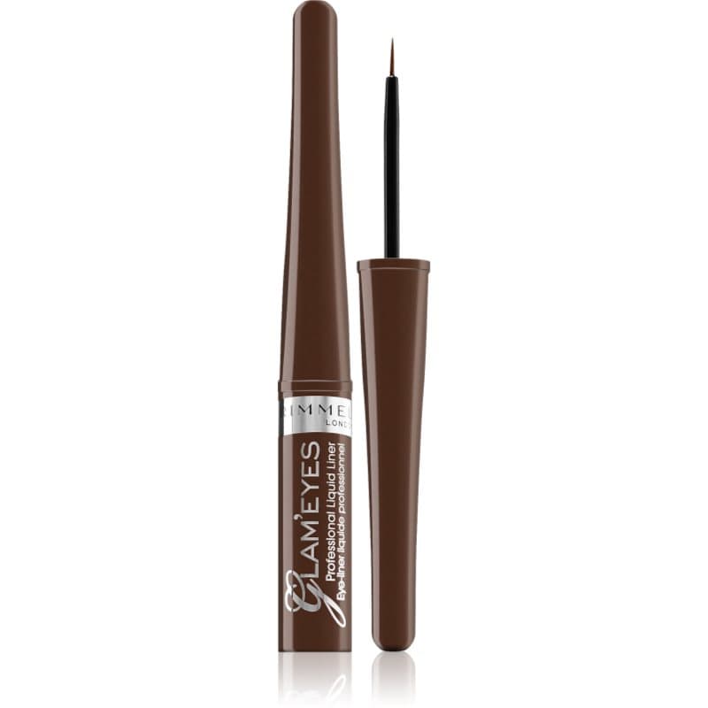 Glam' Eyes eyeliner w płynie odcień 002 Brown Velvet