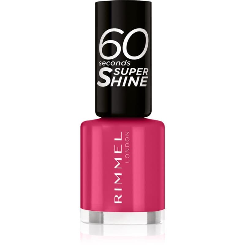 60 Seconds Super Shine lakier do paznokci odcień 323 Funtime Fuchsia