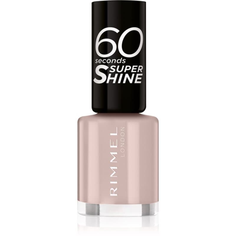 Rimmel 60 Seconds Super Shine lakier do paznokci odcień 500 Caramel Cupcake