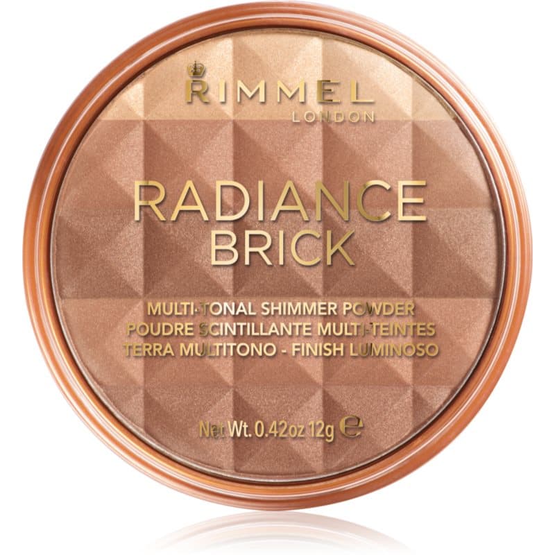 Radiance Brick rozświetlający puder brązujący odcień 002