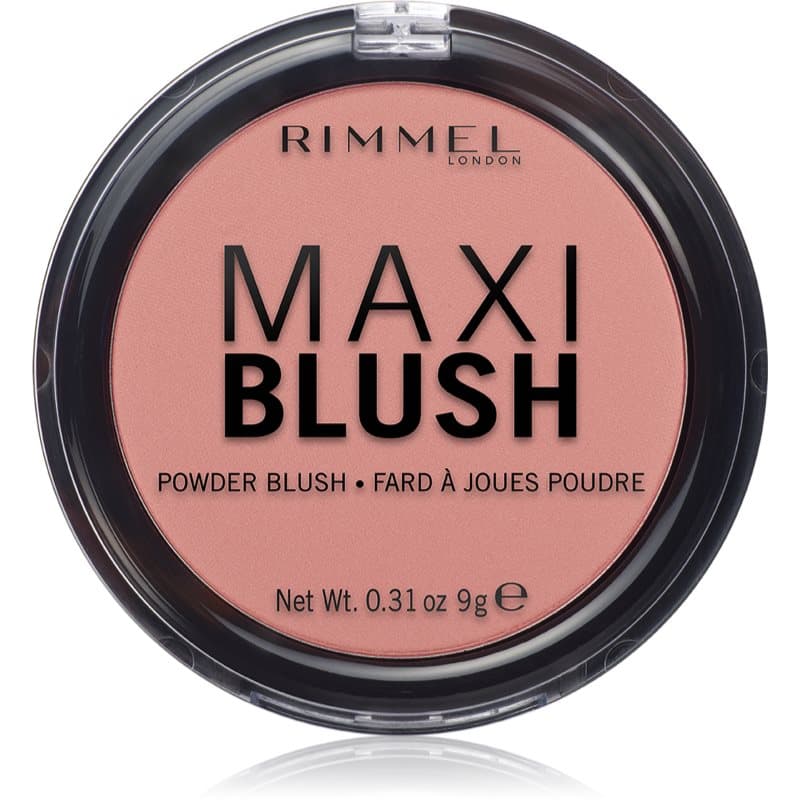 Rimmel Maxi Blush pudrowy róż odcień 006 Exposed