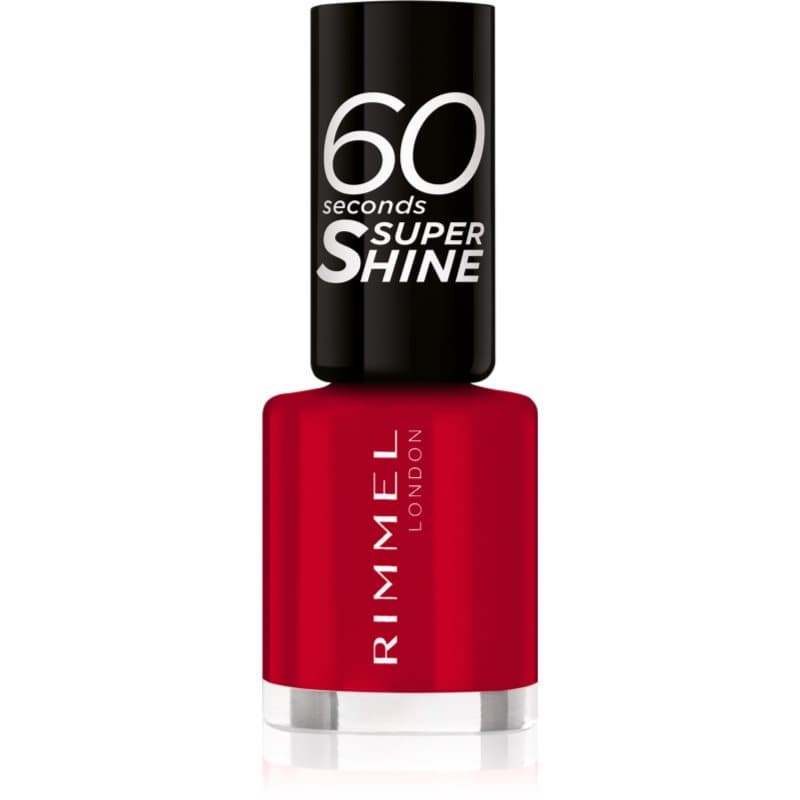 60 Seconds Super Shine lakier do paznokci odcień 313 Feisty Red