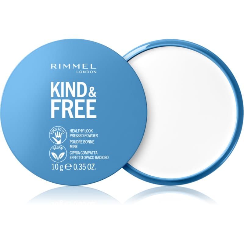 Rimmel Kind & Free Pressed Powder puder matujący odcień 01 Translucent