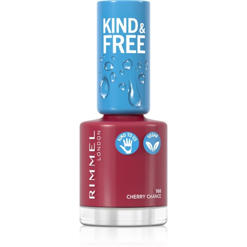 Kind & Free lakier do paznokci odcień 166 Cherry Chance