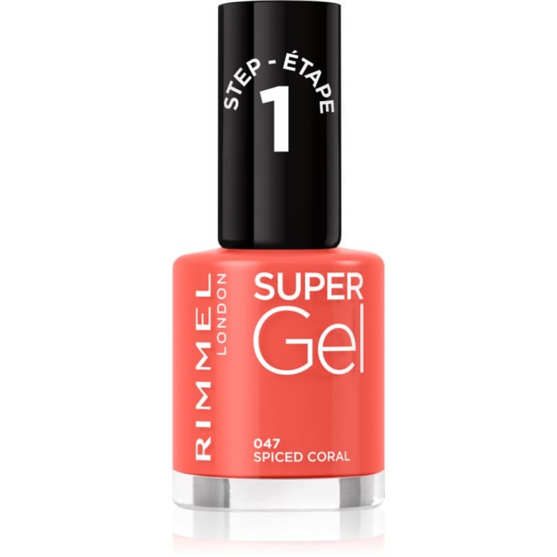 Super Gel hybrydowy lakier do paznokci bez użycia lampy UV/LED odcień 047 Spiced Coral