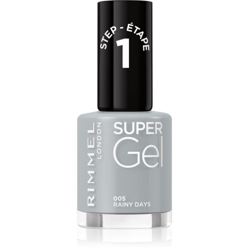 Super Gel hybrydowy lakier do paznokci bez użycia lampy UV/LED odcień 005 Rainy Days