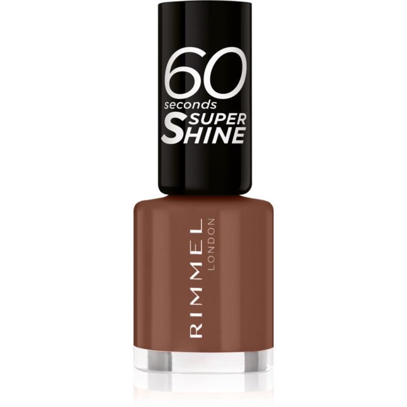 60 Seconds Super Shine lakier do paznokci odcień 140 Chocolate Eclipse