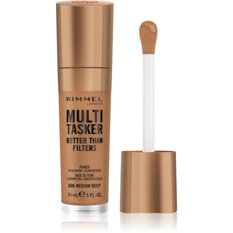 Rimmel Multi-Tasker Better Than Filters rozświetlająca baza do ujednolicenia kolorytu skóry odcień 006 Medium Deep