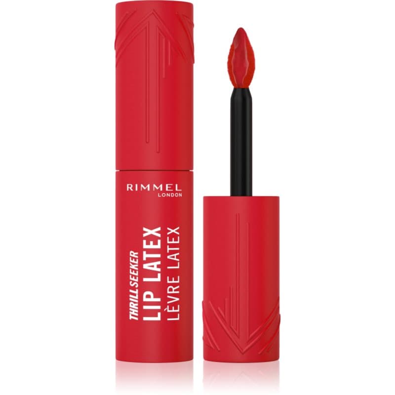 Rimmel Thrill Seeker Lip Latex szminka w płynie odcień 400 Rimmel Red