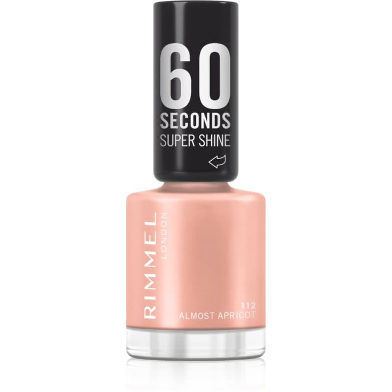 60 Seconds Super Shine lakier do paznokci odcień 112 Almost Apricot