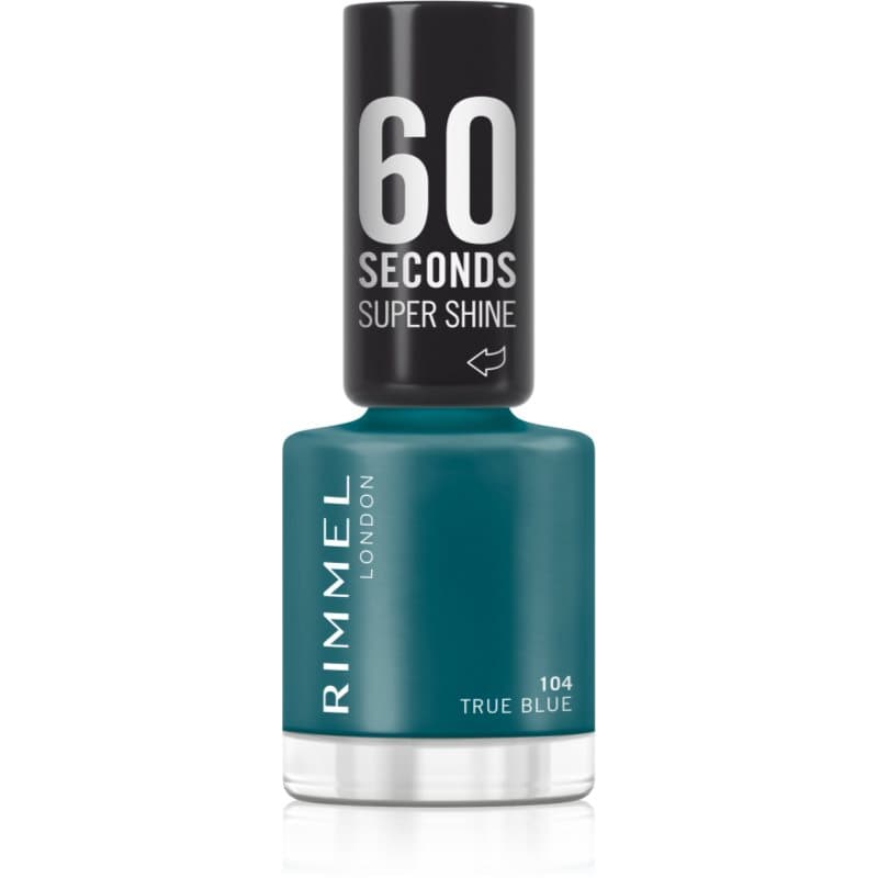 60 Seconds Super Shine lakier do paznokci odcień 104 True Blue