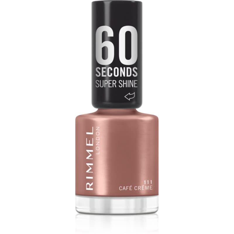 60 Seconds Super Shine lakier do paznokci odcień 111 Café Creme