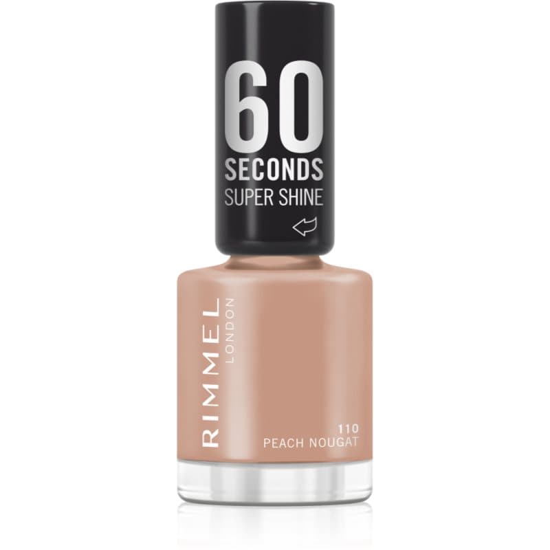 60 Seconds Super Shine lakier do paznokci odcień 110 Peach Nougat