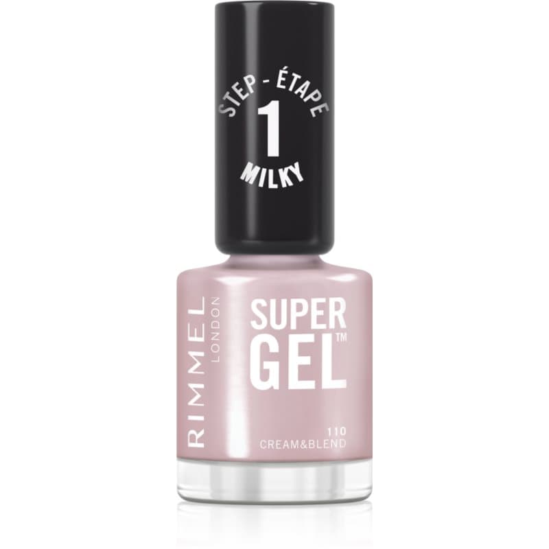 Super Gel hybrydowy lakier do paznokci bez użycia lampy UV/LED odcień 110 Cream & Blend
