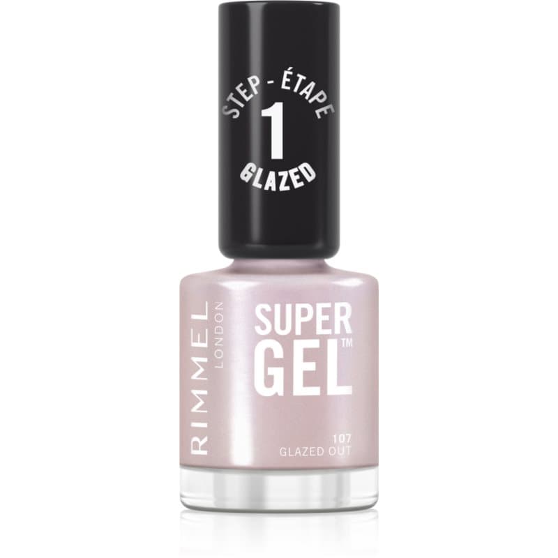 Super Gel hybrydowy lakier do paznokci bez użycia lampy UV/LED odcień 107 Glazed Out