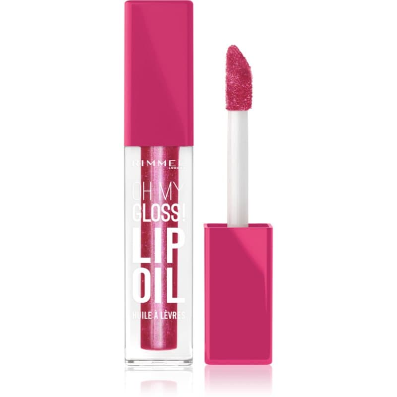 Rimmel Oh My Gloss! Lip Oil olejek do ust o działaniu nawilżającym odcień 007 Fuschia Punch