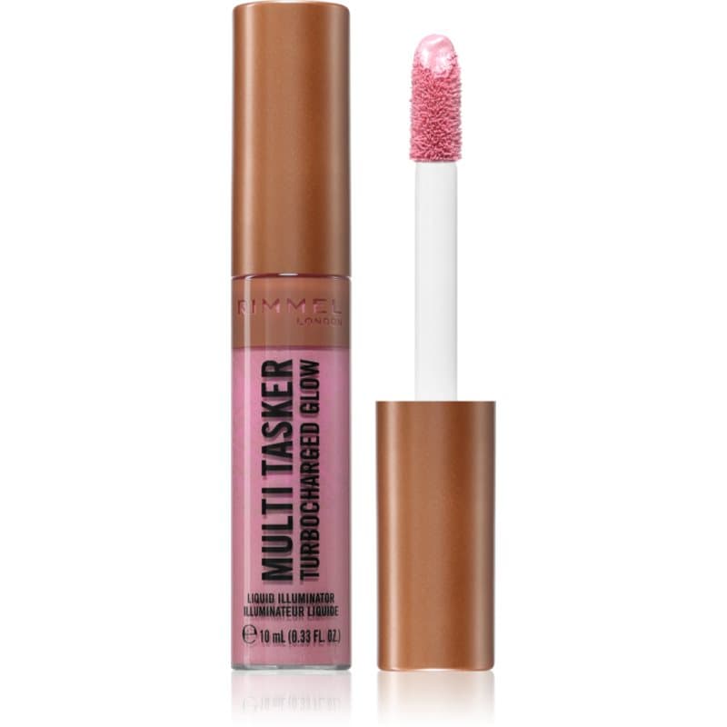 Rimmel Multi-Tasker Turbocharged Glow płynny rozjaśniacz odcień 001 Not a Basic B
