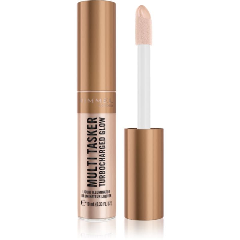 Rimmel Multi-Tasker Turbocharged Glow płynny rozjaśniacz odcień 004 Chelsea Glow
