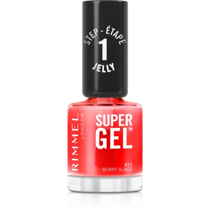 Super Gel hybrydowy lakier do paznokci bez użycia lampy UV/LED odcień 011 Berry Glace