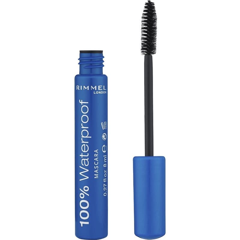 100 % Waterproof wodoodporny tusz do rzęs odcień 001 Black Black