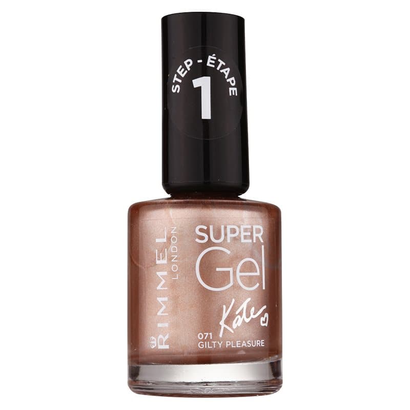 Rimmel Super Gel By Kate hybrydowy lakier do paznokci bez użycia lampy UV/LED odcień 071 Gilty Pleasure
