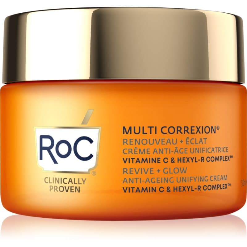 Multi Correxion Revive + Glow przeciwzmarszczkowy krem rozświetlający z witaminą C