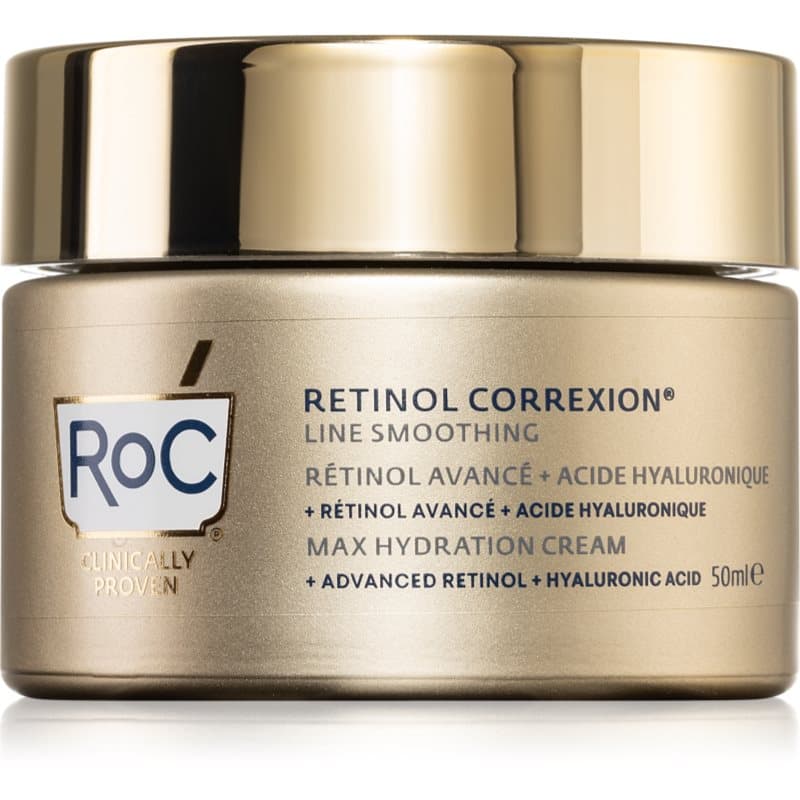 Retinol Correxion Line Smoothing krem nawilżający z kwasem hialuronowym