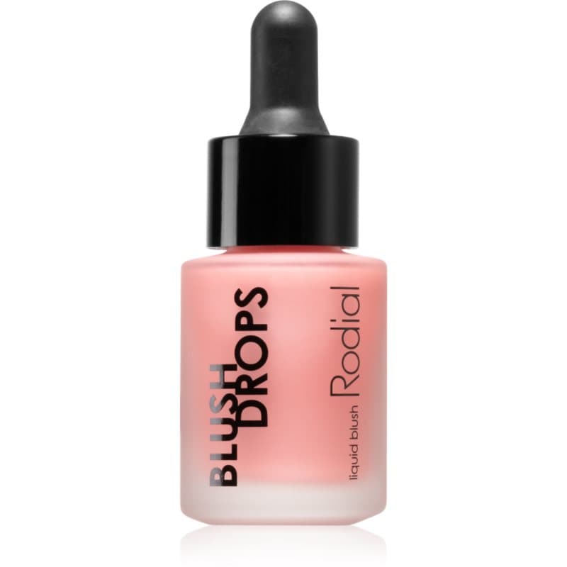 Blush Drops róż w płynie i błyszczyk do ust nawilżający i dodający blasku odcień Frosted Pink