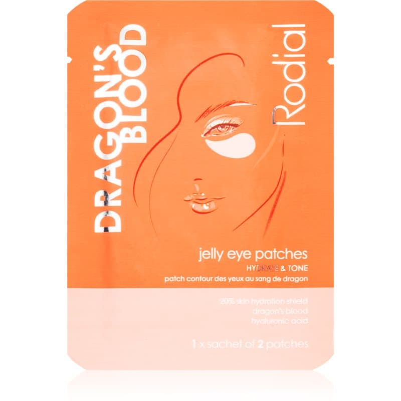 Dragon's Blood Jelly Eye Patches hydrożelowa maska wokół oczu do nawilżenia i ujędrnienia skóry