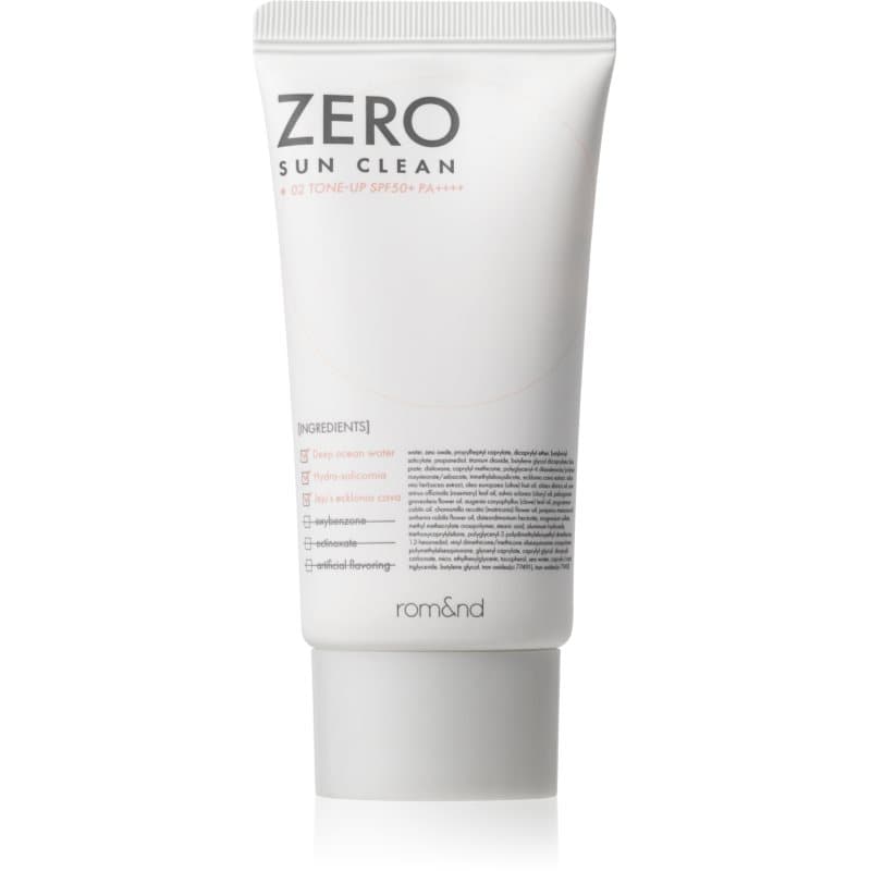 Zero Sun Clean krem przeciwsłoneczny do twarzy SPF50+ PA++++ 01 Tone Up