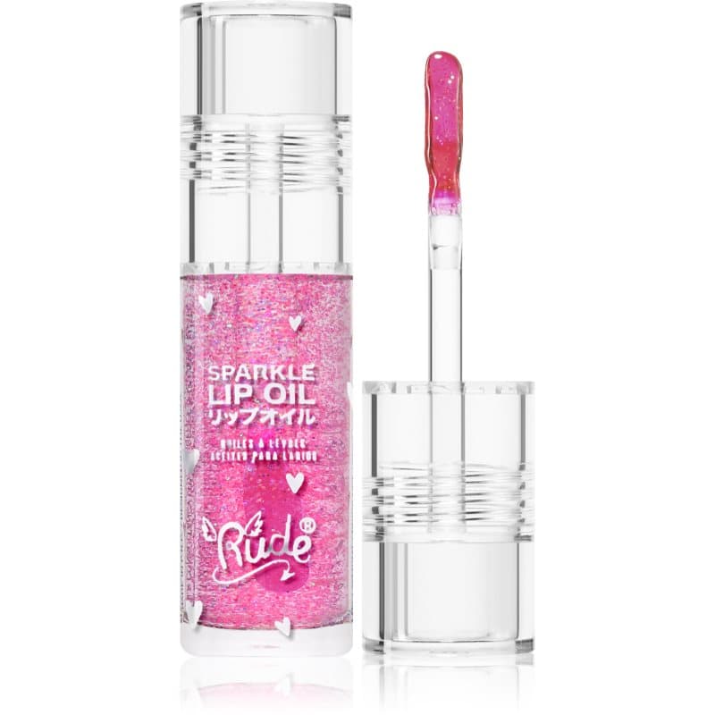 Manga Collection Sparkle Lip Oil tonujący olejek do ust o działaniu nawilżającym odcień Grape