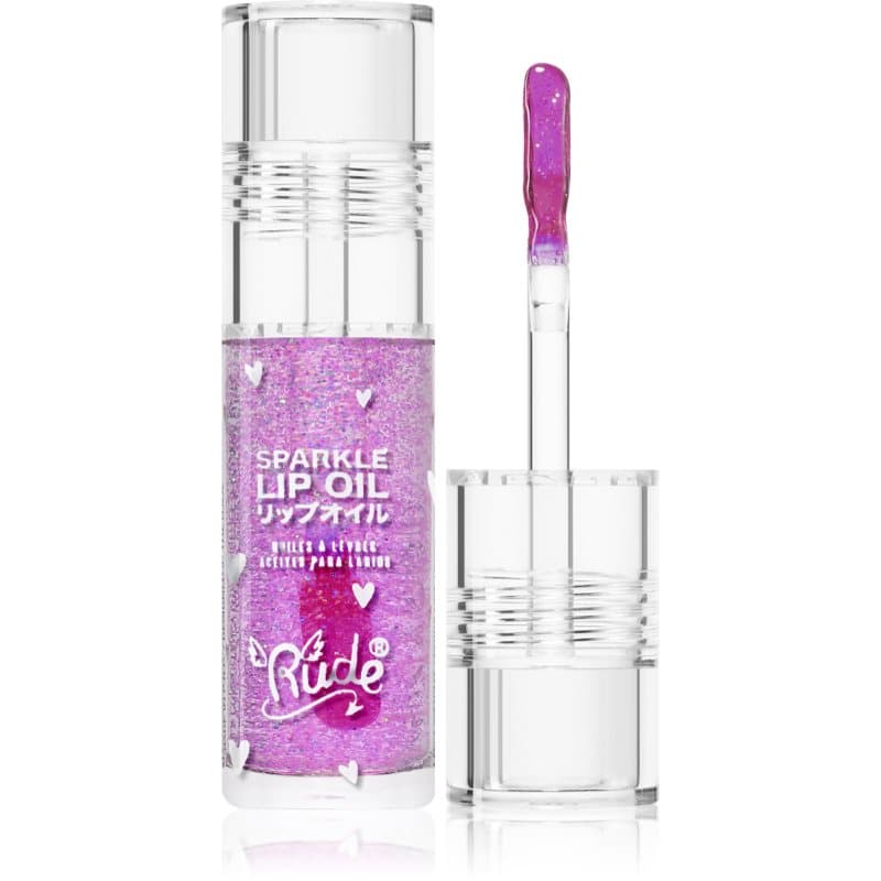 Manga Collection Sparkle Lip Oil tonujący olejek do ust o działaniu nawilżającym odcień Grape