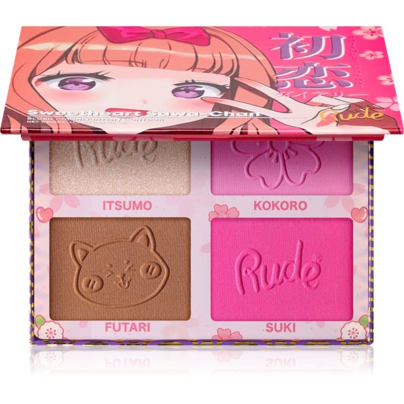 Manga Face Palette paleta wielofunkcyjna do twarzy odcień Sweetheart Sawa-Chan