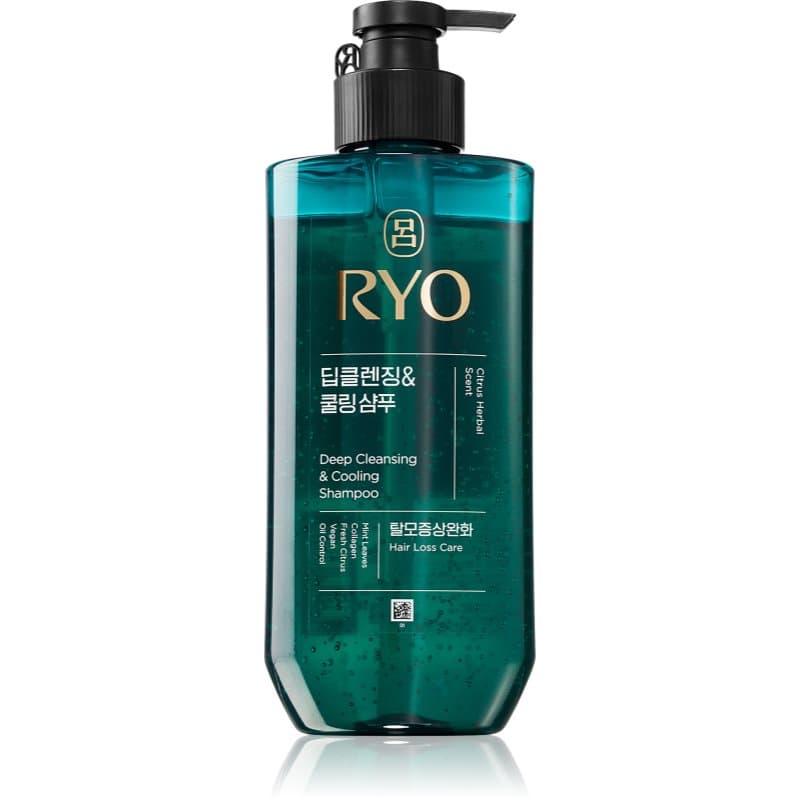 Deep Cleansing & Cooling Shampoo szampon głęboko oczyszczający z efektem chłodzącym