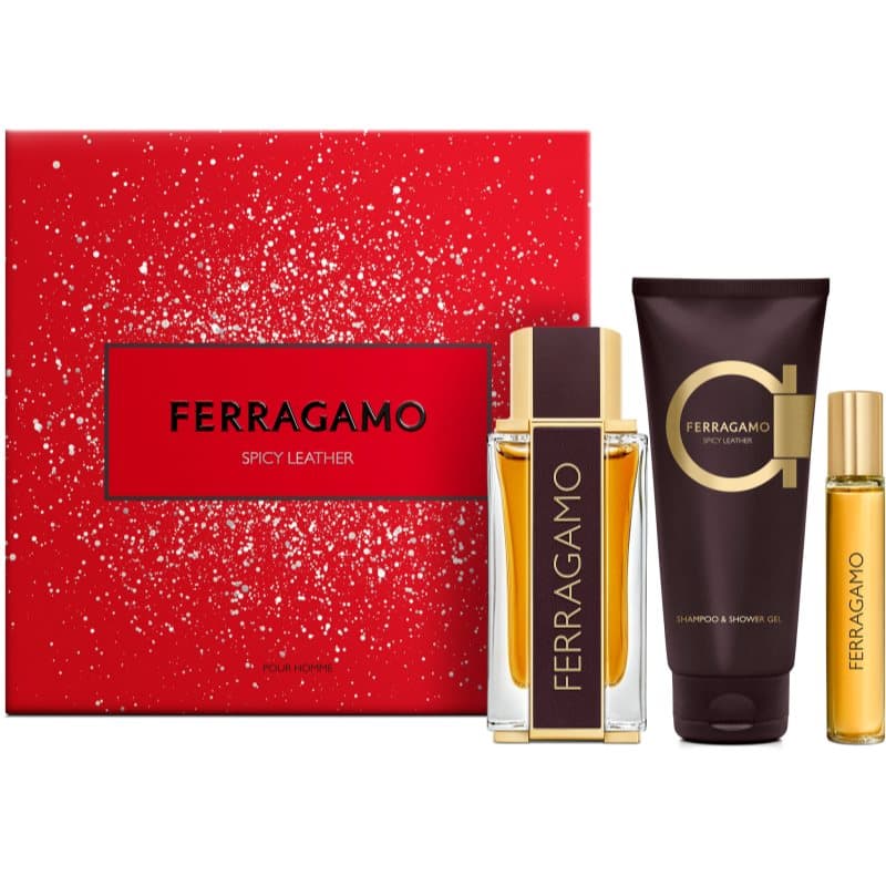 Spicy Leather zestaw upominkowy dla mężczyzn