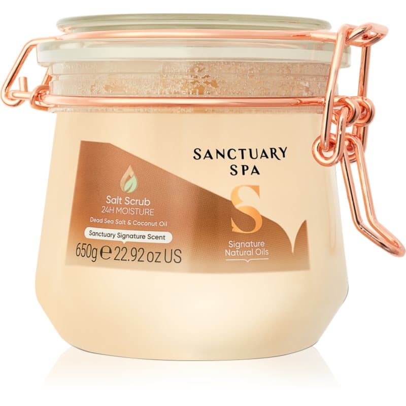 Signature Natural Oils peeling solny odżywienie i nawilżenie