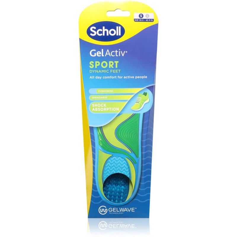GelActiv Sport poduszeczki żelowe dla sportowców rozmiar EU 35.5 - 40.5