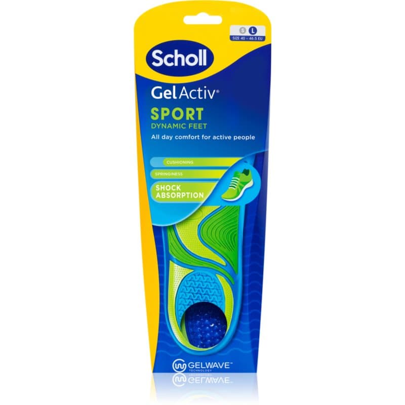 GelActiv Sport wkładki do butów dla sportowców typ Large EU 40 - 46.5