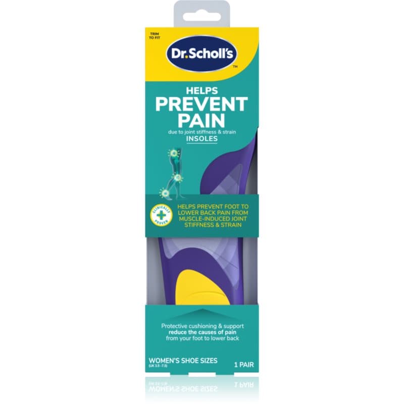 Dr. Scholl's Prevent Pain wkładki do butów na ból - Women's UK 3.5 - 7.5