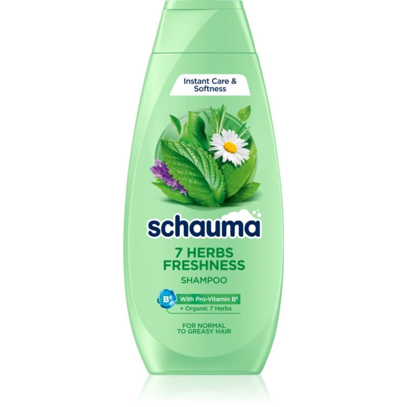 Schauma 7 Herbs Freshness szampon ziołowy do włosów normalnych i przetłuszczających się