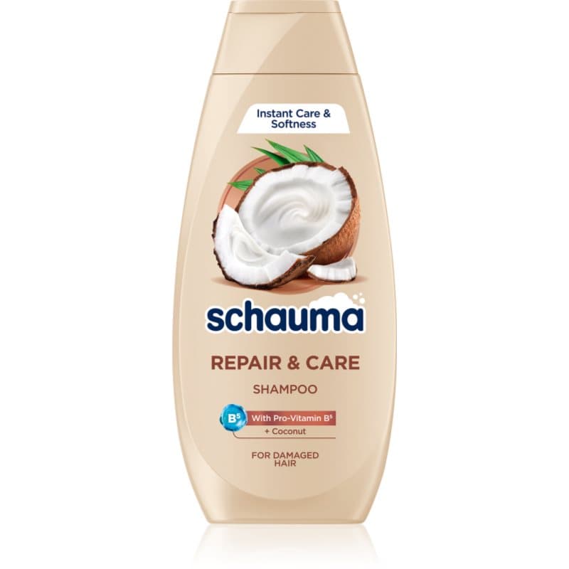 Schauma Repair & Care szampon do włosów suchych i zniszczonych z kokosem