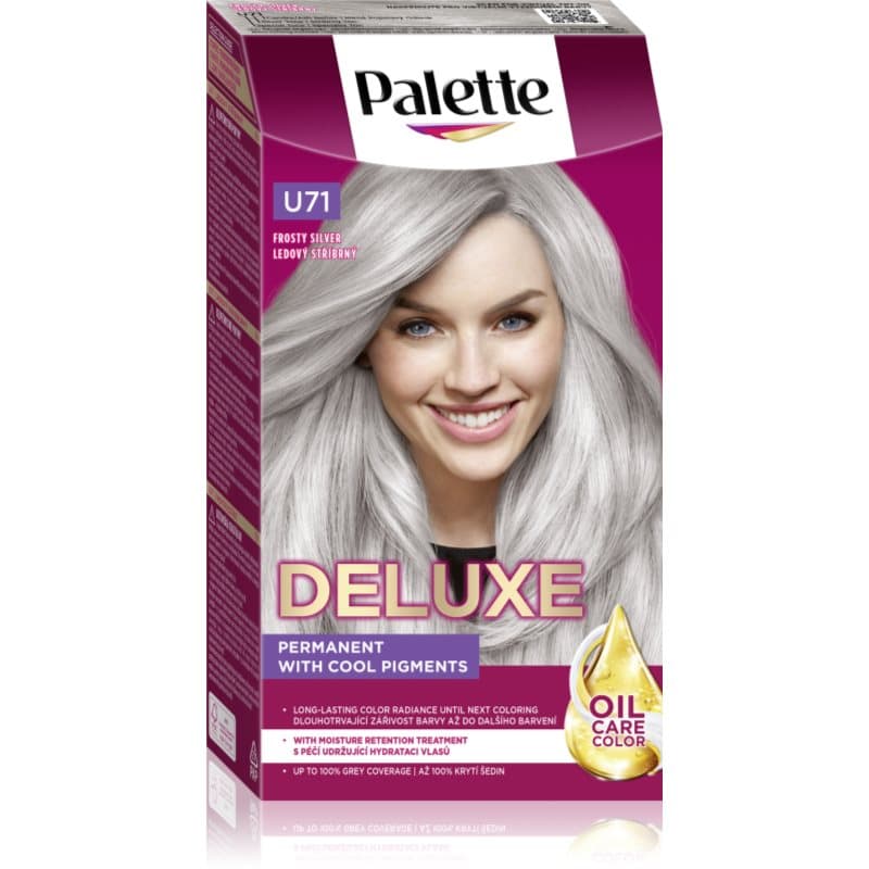 Palette Deluxe farba U71 Mroźne srebro