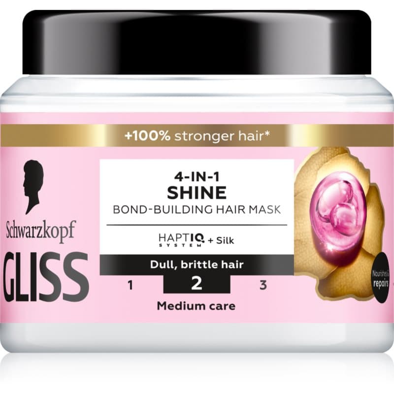 Gliss Liquid Silk maseczka do wzmocnienia włosów i nadania im większego połysku