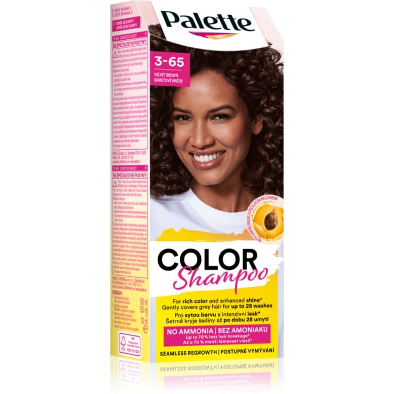 Palette Color Shampoo szampon tonujący odcień 3-65 Velvet Brown