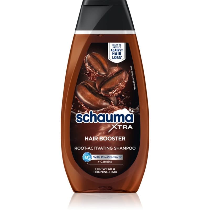 Schauma Hair Booster szampon z kofeiną do słabych włosów z tendencją do wypadania