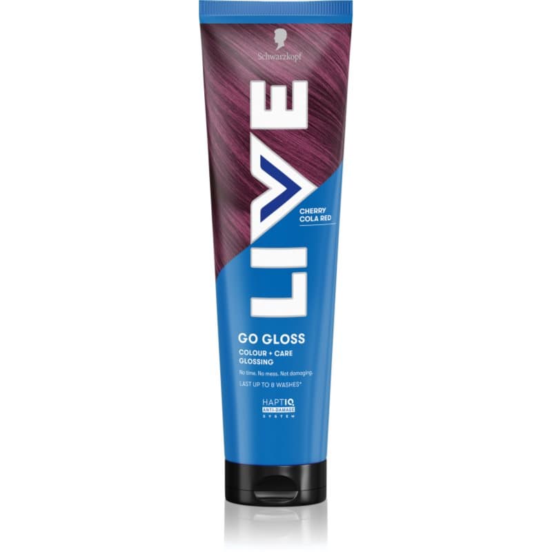 LIVE Colour + Care odżywcza maseczka tonująca do włosów odcień Cherry Cola Red