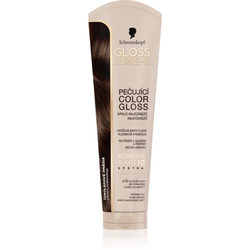 Creme Supreme Gloss maska koloryzująca nawilżający i dodający blasku odcień Chocolate Brown