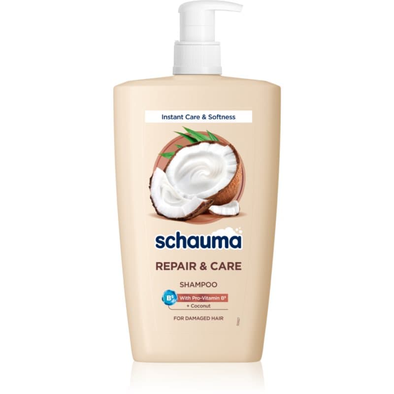 Schauma Repair & Care szampon do włosów suchych i zniszczonych z kokosem
